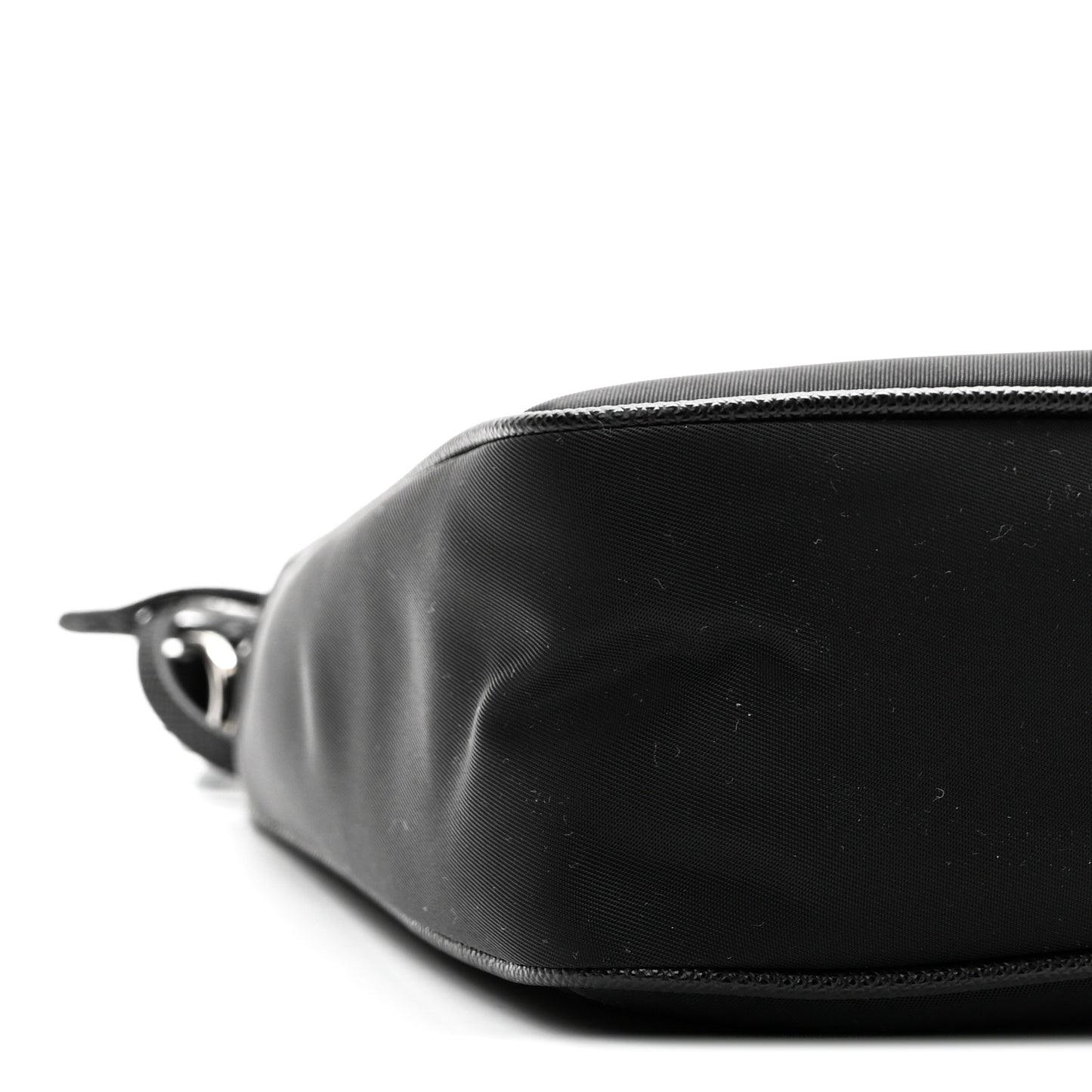 Tessuto Nylon Saffiano Mini Re-Edition 2005 Bag Black