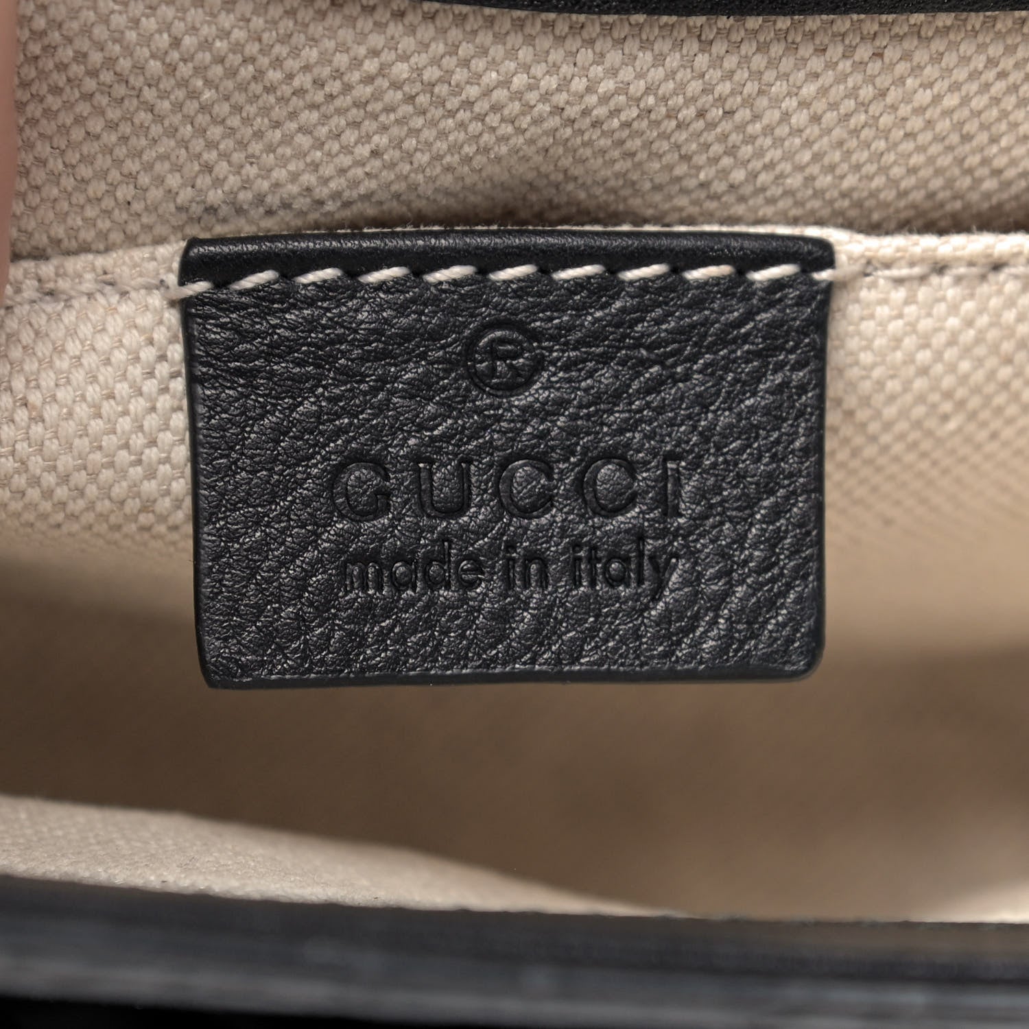 Gucci Guccissima Mini Emily Shoulder Bag Black 8 of 9