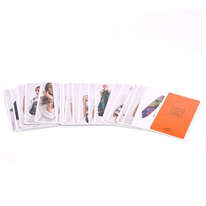 Hermes Knotting Cards Cartes A Nouer Carre Scarf Guide 1 of 5