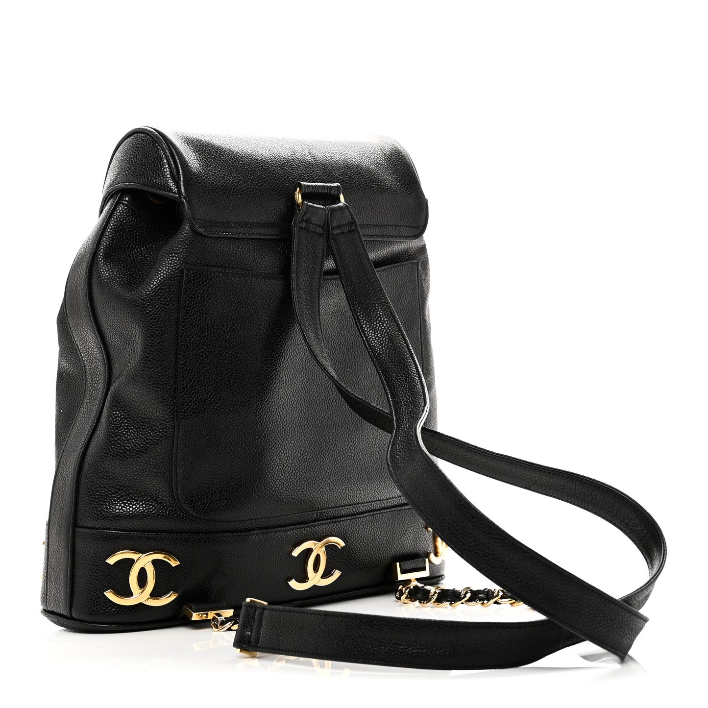 Caviar Triple CC Backpack Black