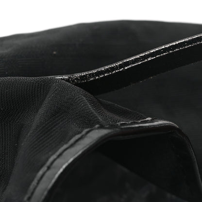 Fendi Nylon Zucca Medium Roll Tote Black 12 of 12