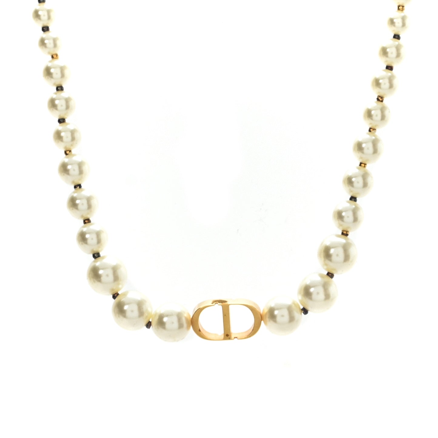 Pearl 30 Montaigne Choker Necklace Gold