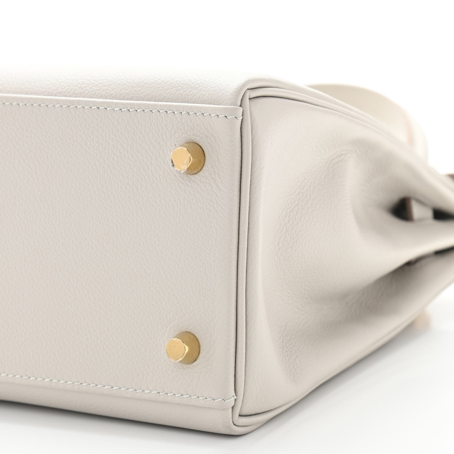 Hermes Evercolor Kelly Retourne 28 Gris Perle 9 of 10