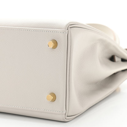 Hermes Evercolor Kelly Retourne 28 Gris Perle 9 of 10