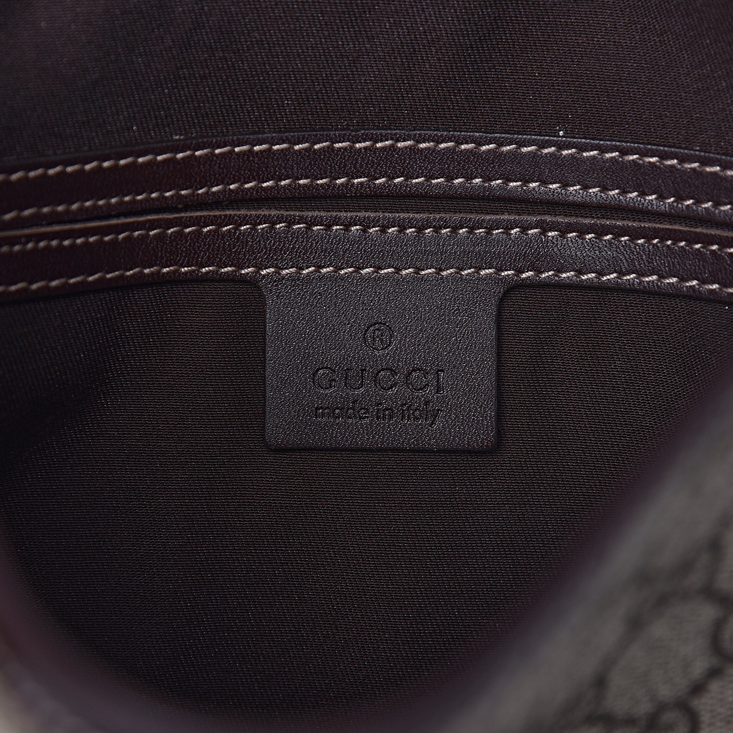 GG Plus Monogram Small Flap Messenger Bag Beige Dark Brown