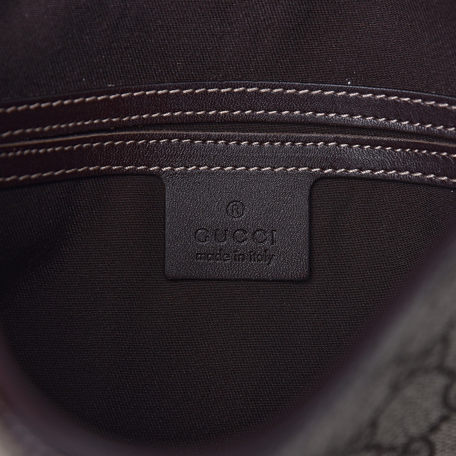 Gucci GG Plus Monogram Small Flap Messenger Bag Beige Dark Brown 6 of 10