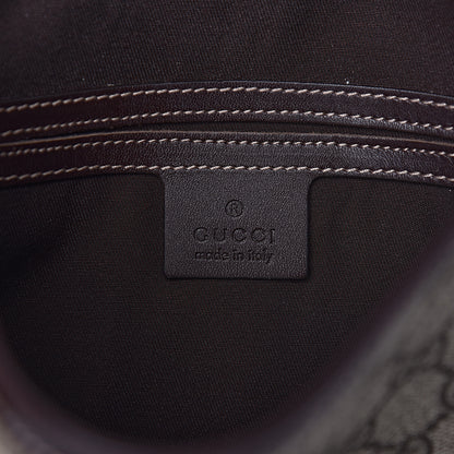 Gucci GG Plus Monogram Small Flap Messenger Bag Beige Dark Brown 6 of 10