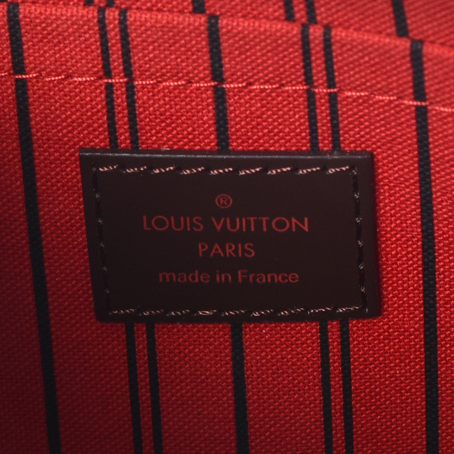 Damier Ebene Neverfull MM GM Pochette
