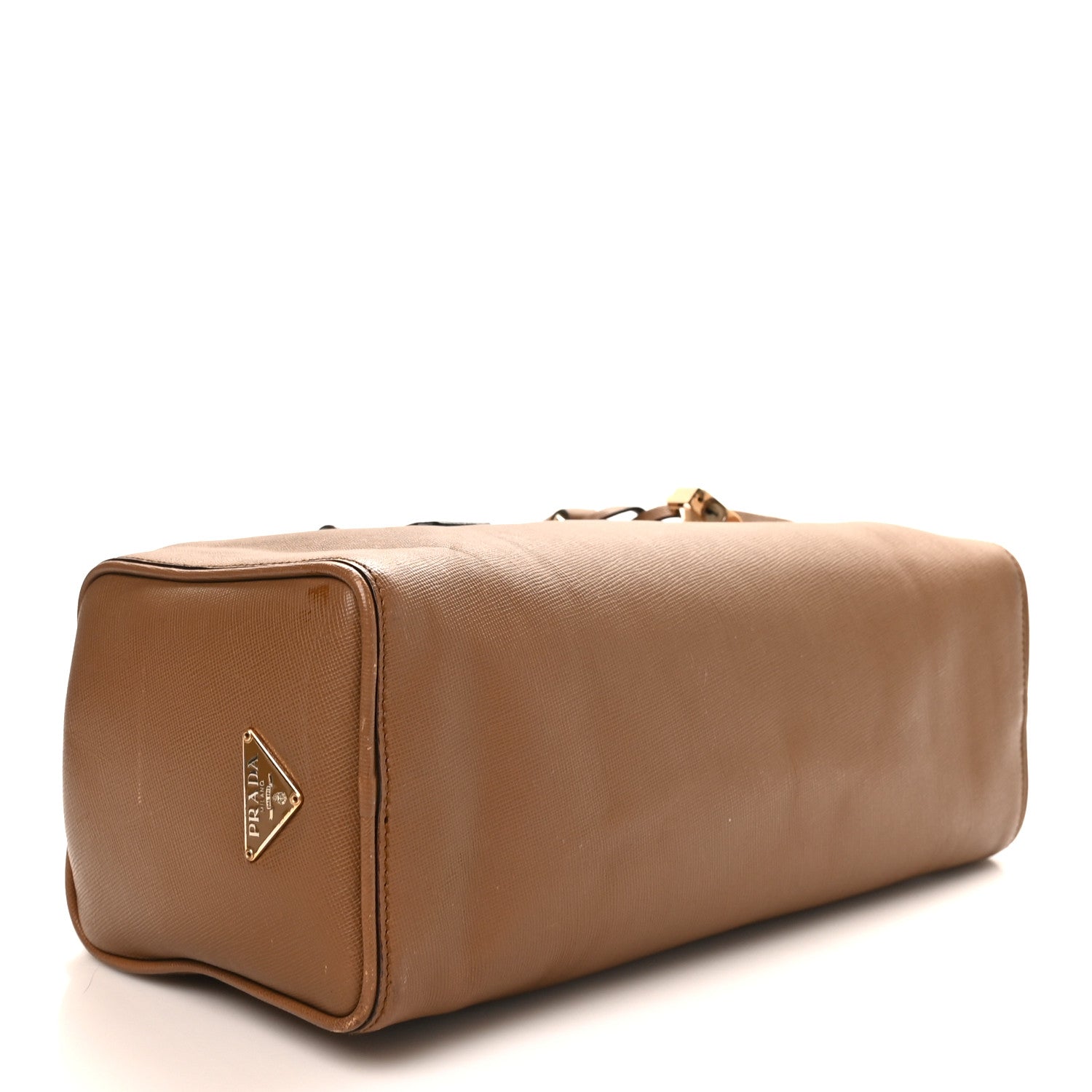Prada Saffiano Rectangular Shoulder Bag Brown 1871365 – FASHIONPHILE