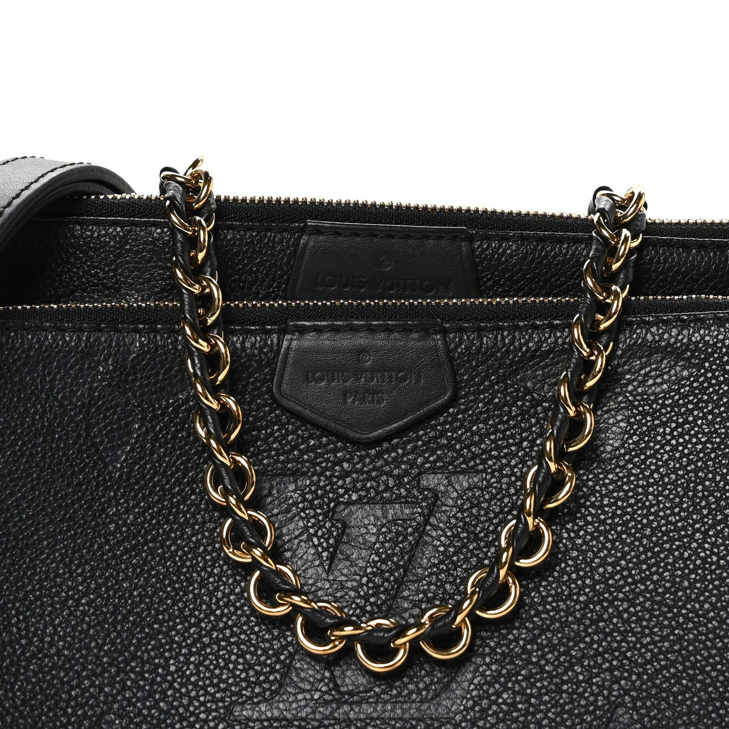 Louis Vuitton Empreinte Monogram Giant Multi Pochette Accessories Black 8 of 11
