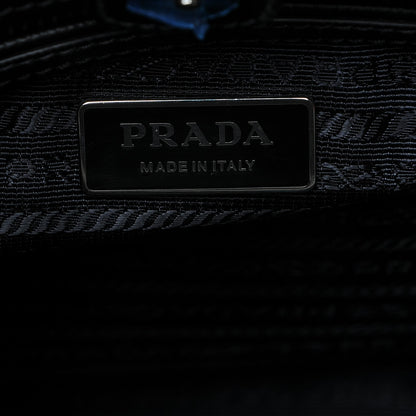 Prada Saffiano Lux Small Tote Nero Black 6 of 6