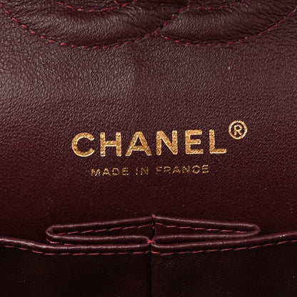 Chanel Lambskin Quilted Medium Double Flap Black 6 of 13