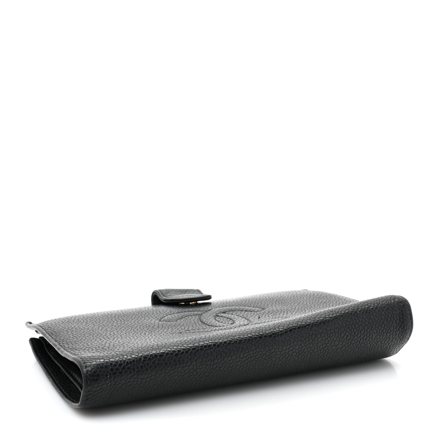 Chanel Caviar Timeless CC Zipped Pocket Wallet Black 4 of 17