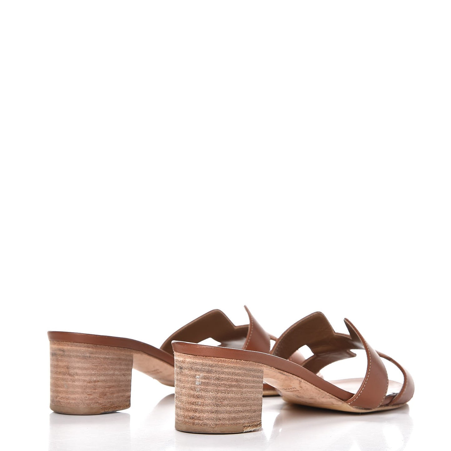 Calfskin Oasis Sandals 37.5 Gold