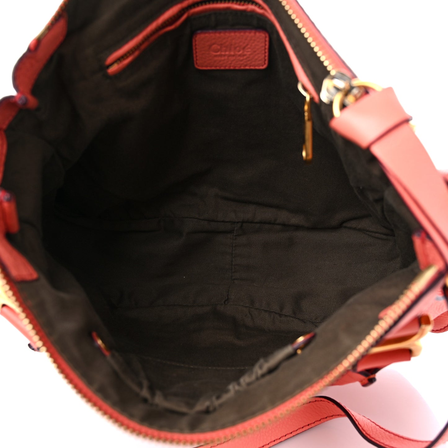 Calfskin Medium Marcie Satchel Coral