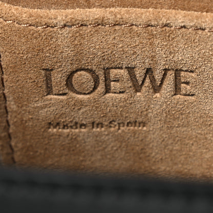 Loewe Calfskin Jacquard Mini Gate Dual Bag Black 6 of 13