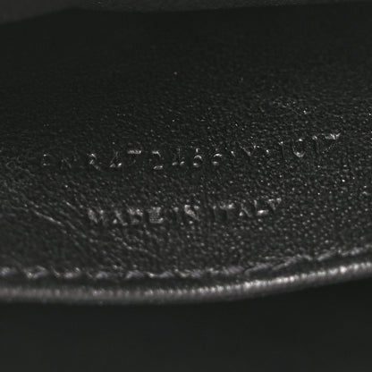 Saint Laurent Calfskin Baby Monogram Downtown Cabas Oyster Grey 7 of 10