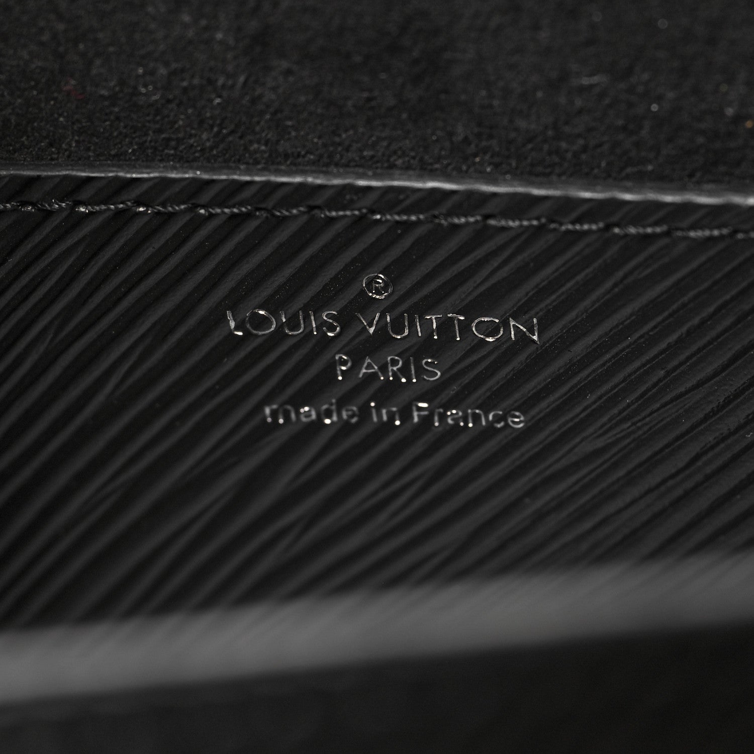 Louis Vuitton Epi Twist Shoulder Bag PM Black 7 of 10