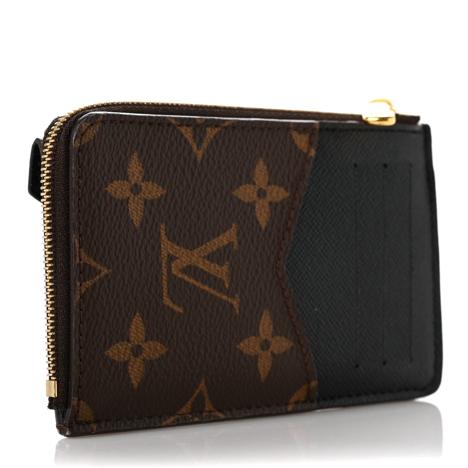 Louis Vuitton Monogram Recto Verso Card Holder Black 3 of 9