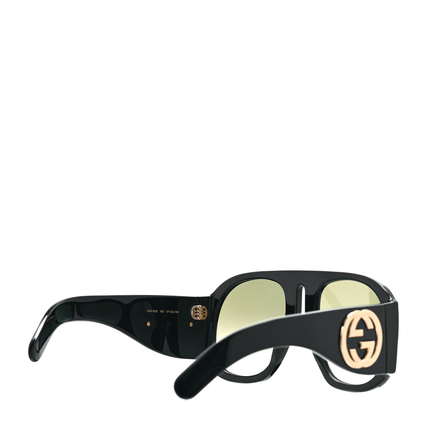 Oversized Aviator Sunglasses GG0152S Black