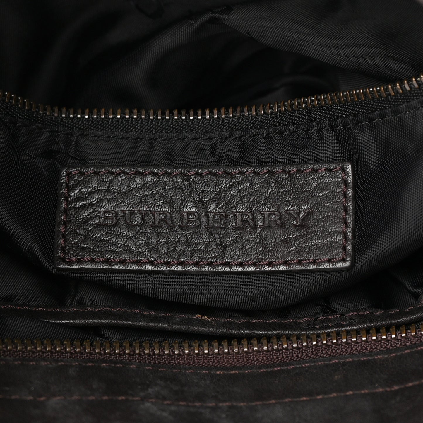 Calfskin Studded Medium Alverton Hobo Chocolate