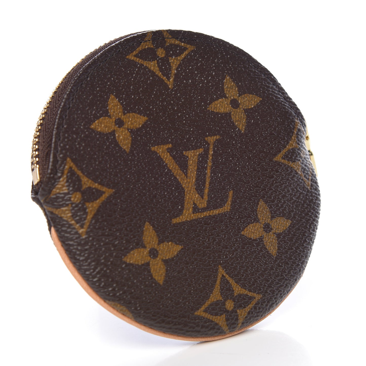 Monogram Round Coin Purse