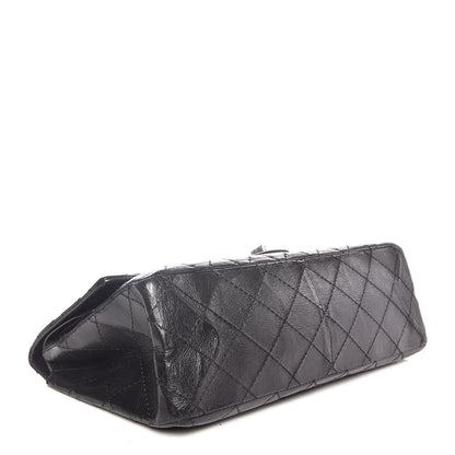 Chanel Aged Calfskin Quilted 2.55 Reissue 226 Flap Black 4 of 8