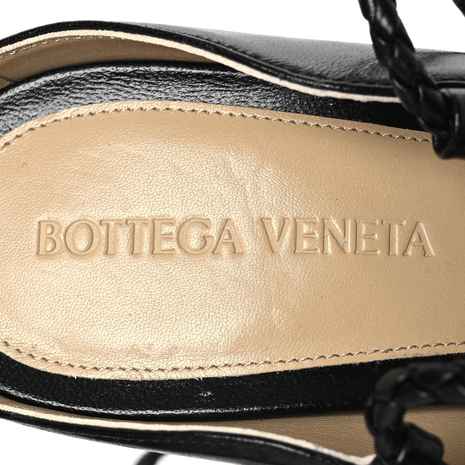 Bottega Veneta Nappa Spritz Pumps 37 Black 8 of 10