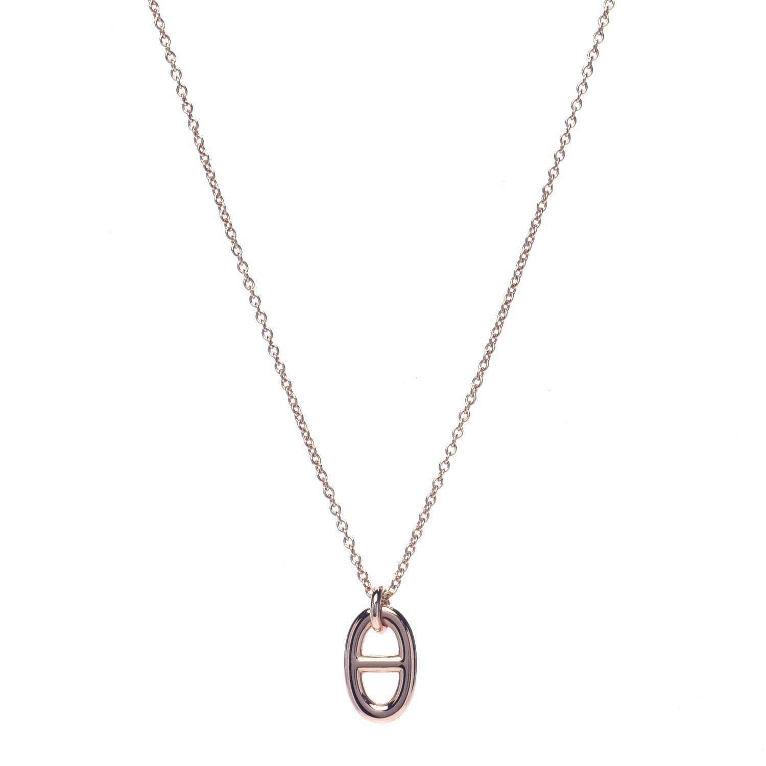 Hermes 18K Rose Gold PM Farandole Pendant Necklace 1 of 6