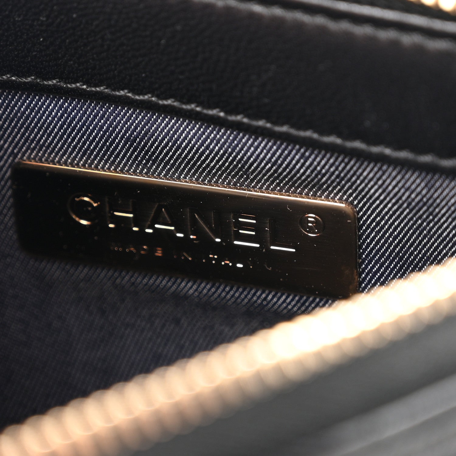 Chanel Lambskin CC Mania Waist Belt Bag Black 6 of 10
