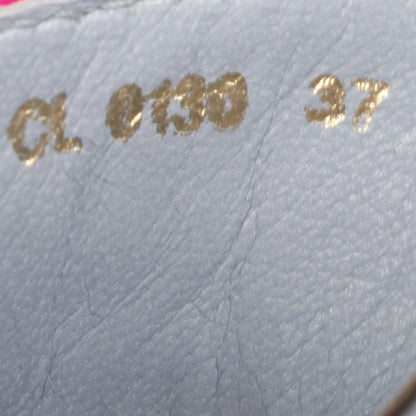 Louis Vuitton Bleached Denim Rosa Thong Sandals 37 8 of 9