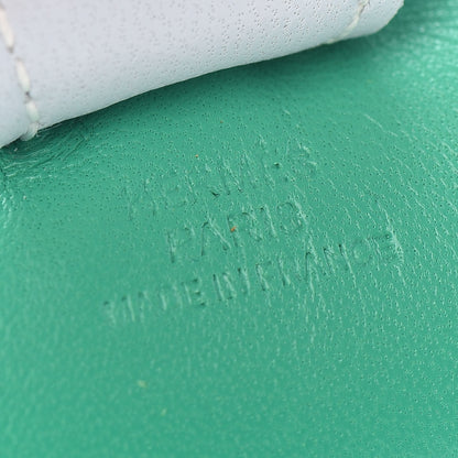 Hermes Milo Lambskin Grigri Rodeo Horse Bag Charm PM Menthe Malachite Brume 3 of 3