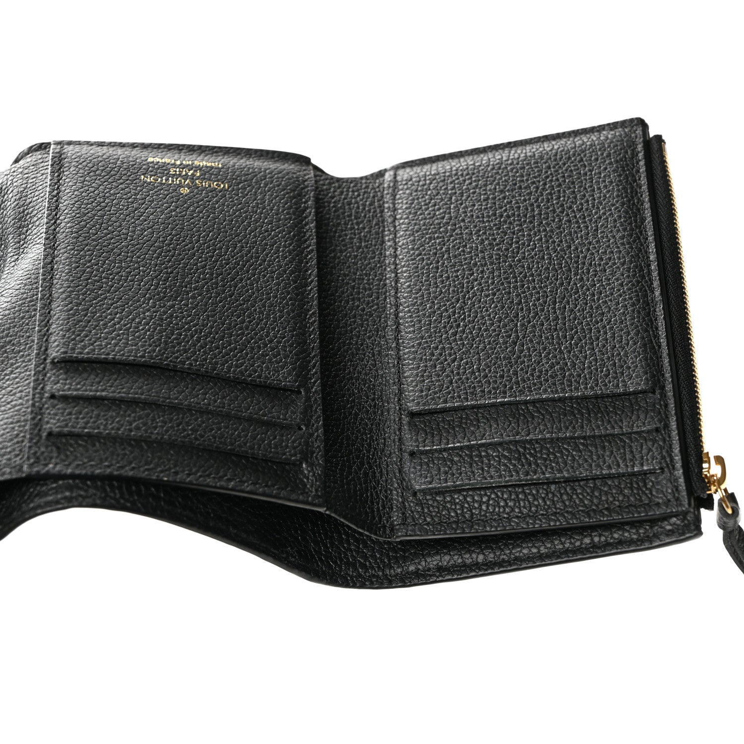 Louis Vuitton Empreinte Victorine Wallet Black 7 of 7