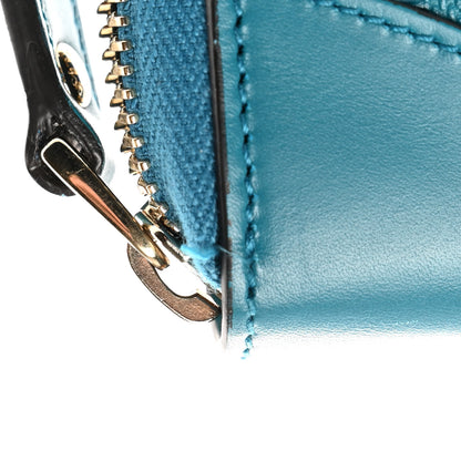 Gucci Bright Diamante Zip Around Wallet Turquoise 10 of 10
