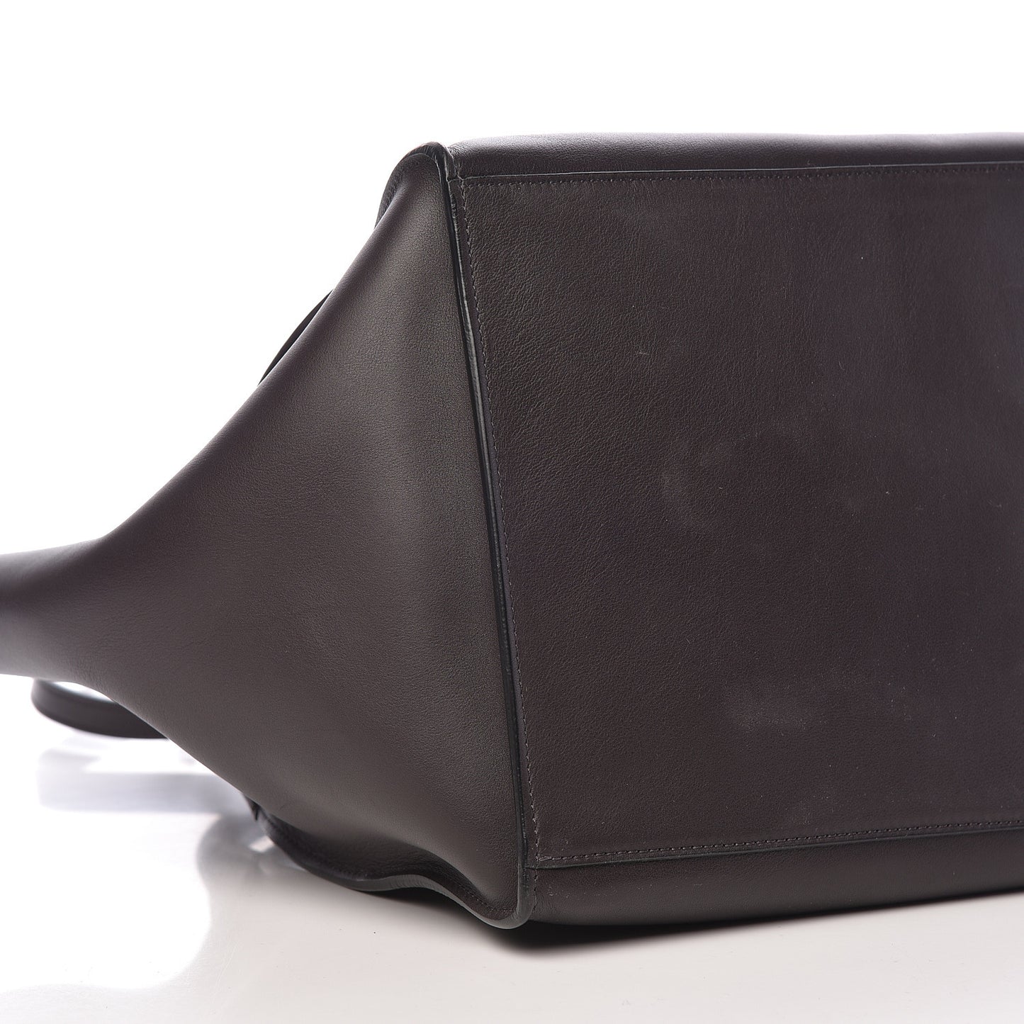Smooth Calfskin Small Big Bag Liquorice