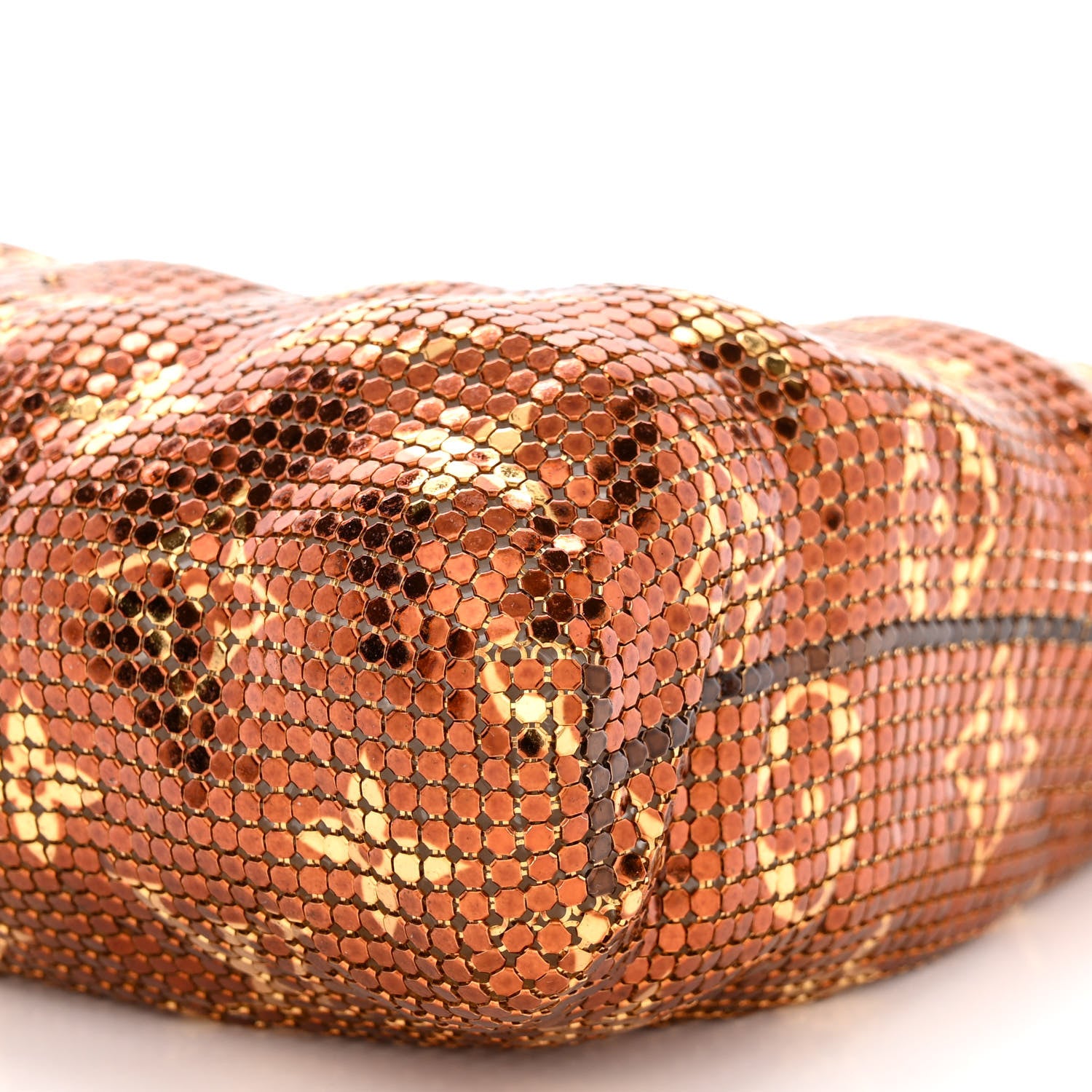 Louis Vuitton Monogram Mesh Metal Frances Gold 10 of 12