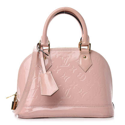 Louis Vuitton Vernis Alma BB Rose Ballerine 1 of 14