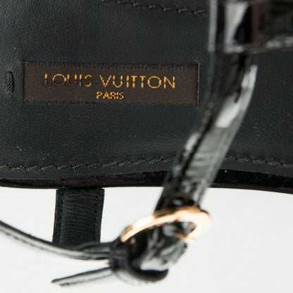Louis Vuitton Patent Paradiso Flat Sandals 36 Black 8 of 8