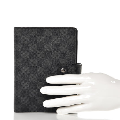 Louis Vuitton Damier Graphite Medium Ring Agenda Cover 2 of 7