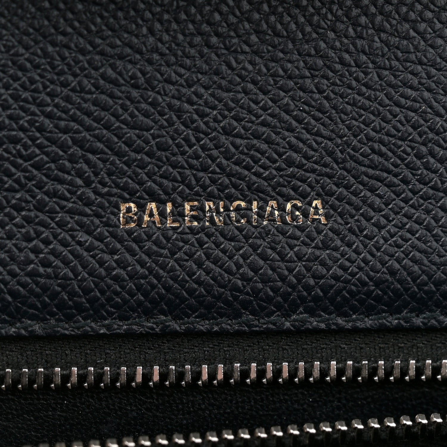 Balenciaga Signature Grained Calfskin Logo S Ville Day Bag Bleu Tempete Jaune 6 of 12
