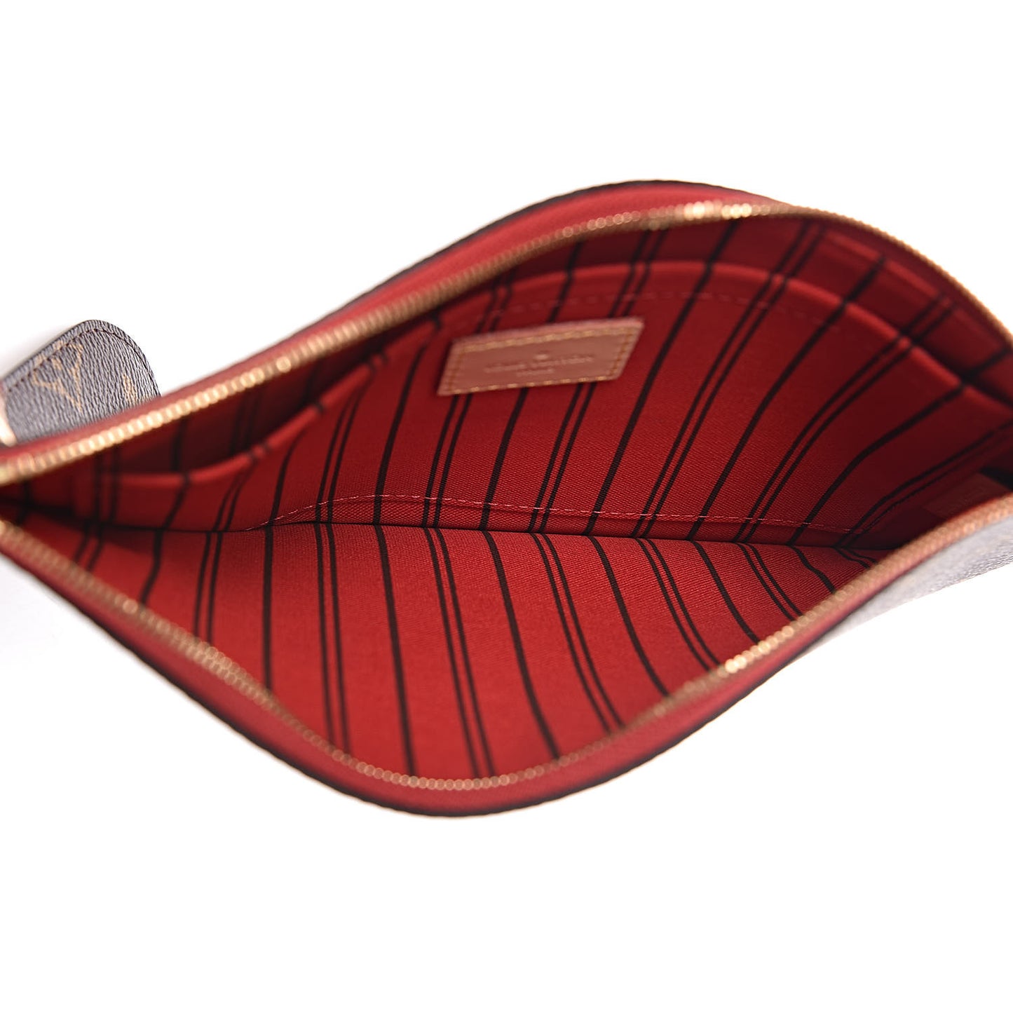 Monogram Neverfull MM GM Pochette Cherry