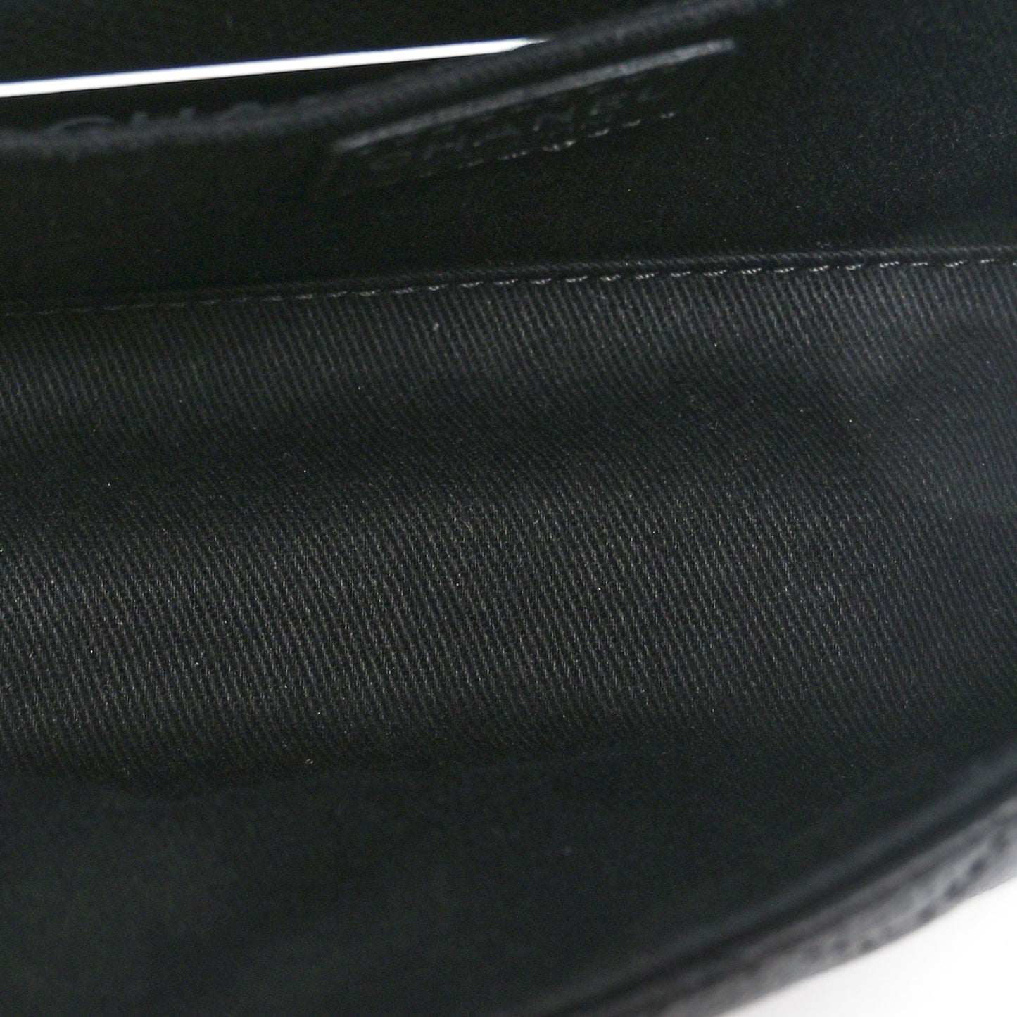 Grained Calfskin Quilted 2.55 Reissue Flap Belt Bag Clutch  Black