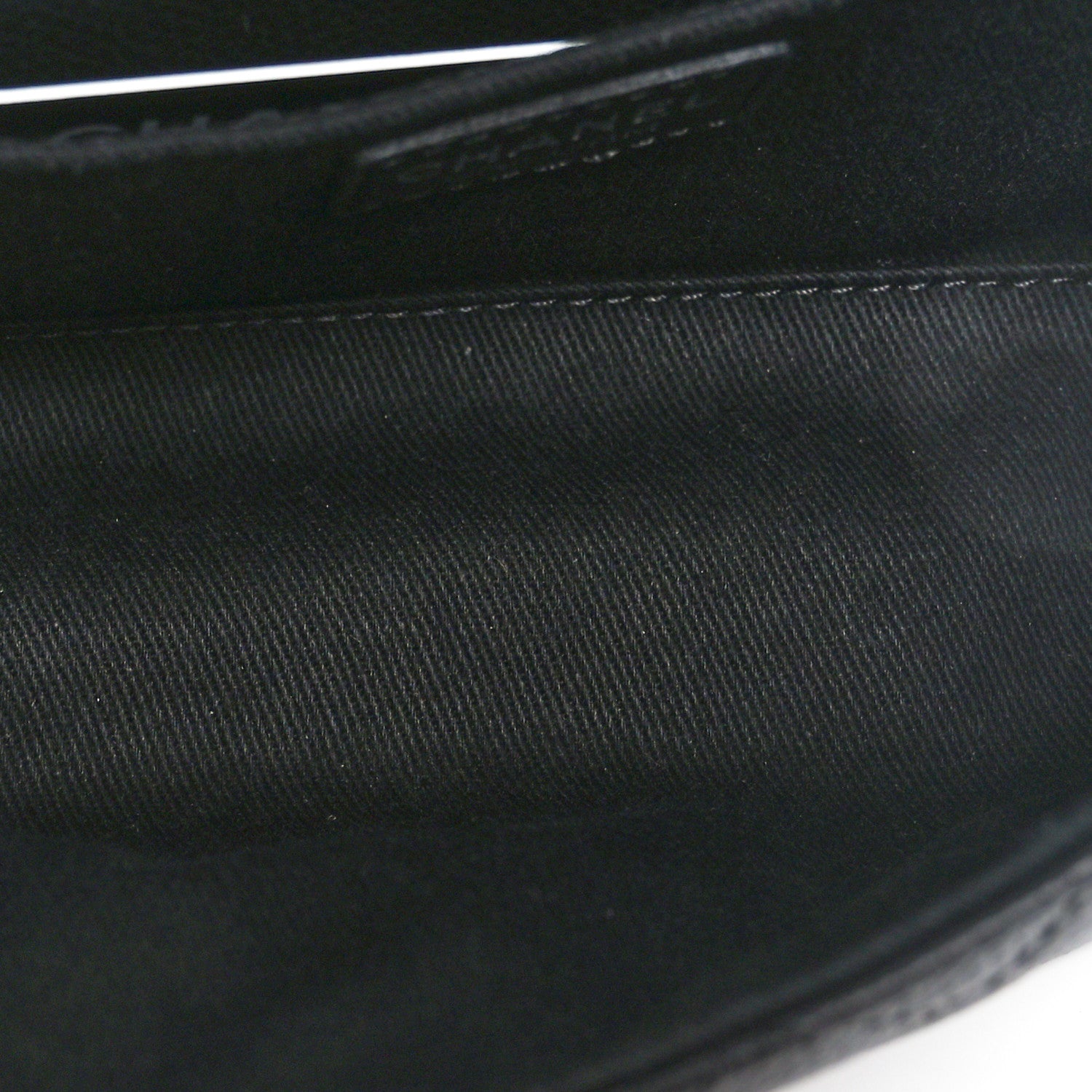 Chanel Grained Calfskin Quilted 2.55 Reissue Flap Belt Bag Clutch  Black 5 of 10