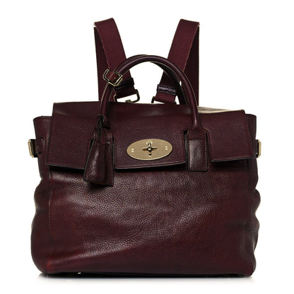 Mulberry Natural Leather Cara Delevigne Convertible Satchel Oxblood 1 of 22