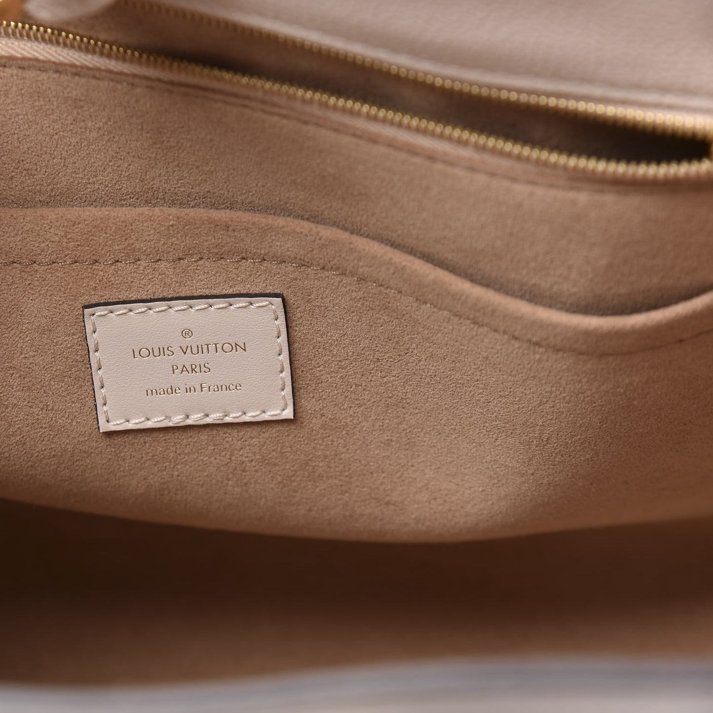 Calfskin Monogram On My Side Greige