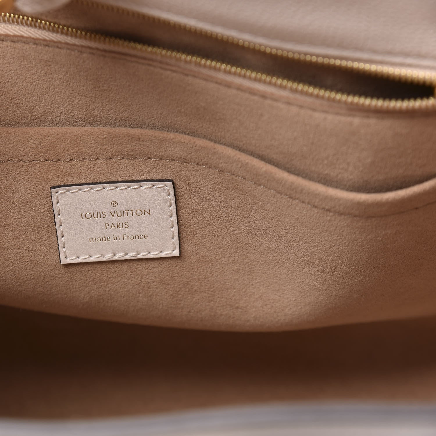 Louis Vuitton Calfskin Monogram On My Side Greige 9 of 12