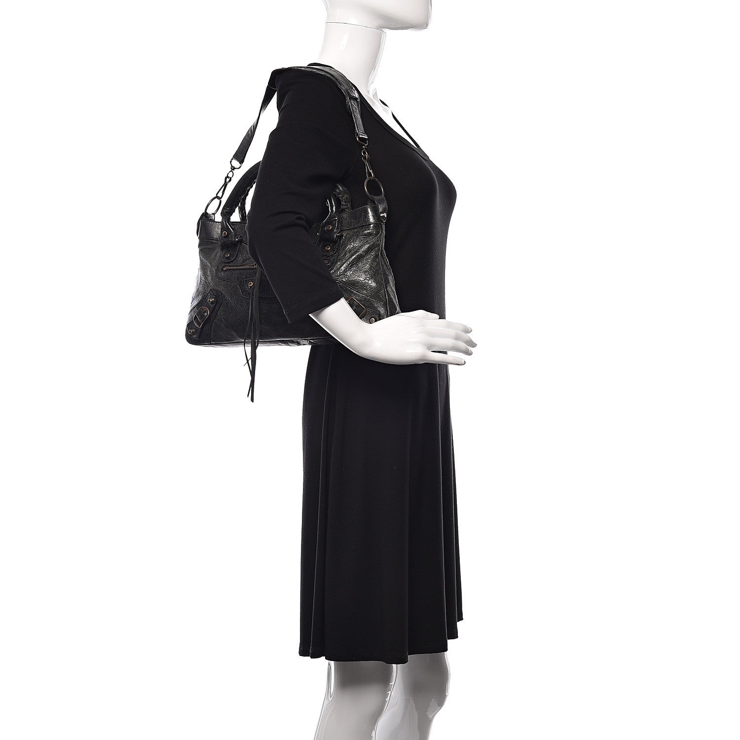 Balenciaga Chevre Classic Hardware First Black 2 of 18