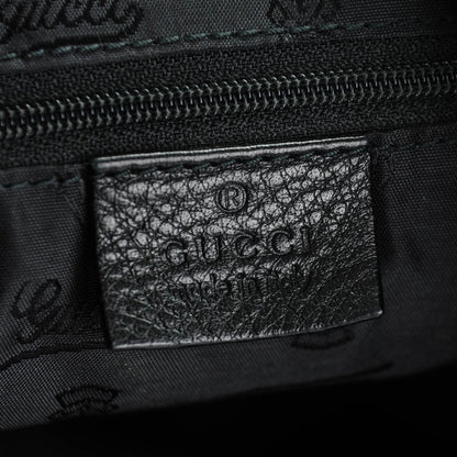 Gucci Guccissima Large New Ladies Web Hobo Black 6 of 6