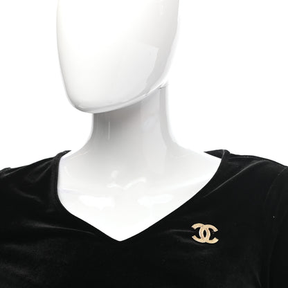 Chanel Metal CC Brooch Gold 2 of 4