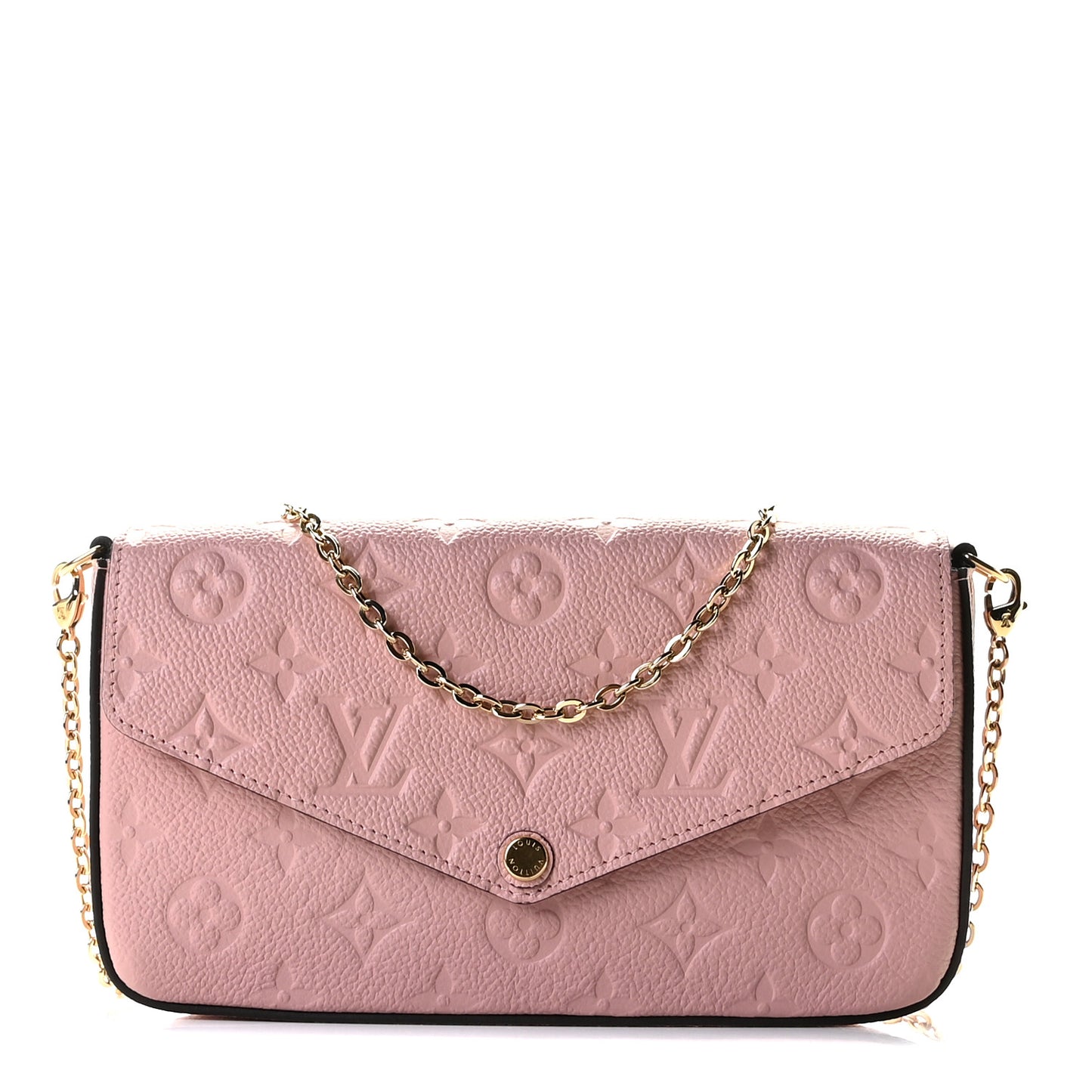 Empreinte Pochette Felicie Chain Wallet Rose Poudre